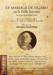 La folle journée, ou le mariage de Figaro Thtre de Mnilmontant - Salle Guy Rtor Affiche