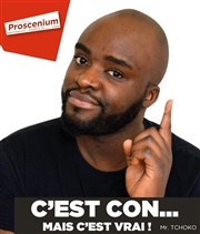 Mr Tchoko dans C'est con... mais c'est vrai ! Thtre le Proscenium Affiche