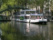 Croisière sur la Seine et le canal Saint Martin | Du Musée d'Orsay au Parc de la Villette Paris Canal - Port Solfrino Affiche