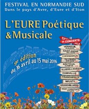 Soirée musique et poésie Eglise de Saint Andr de l'Eure Affiche