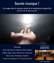 Voyage dans la musique sacrée de la renaissance à aujourd'hui Eglise Notre Dame de la Salette Affiche