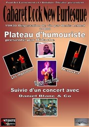 Cabaret rock new burlesque L'Antidote Thtre Affiche