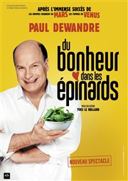 Paul Dewandre dans Du bonheur dans les épinards Cinvox Thtre - Salle 2 Affiche