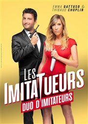 Emma Gattuso et Thibaud Choplin dans Les Imitatueurs Bibi Comedia Affiche