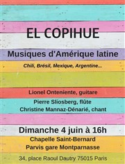 El Copihue Chapelle Saint-Bernard Affiche