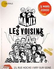 Les Voisinx et Majyx font un pestacle Thtre El Duende Affiche