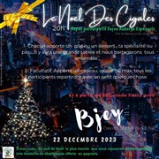 Le Noel Des Cigales avec Bjey Caf culturel Les cigales dans la fourmilire Affiche