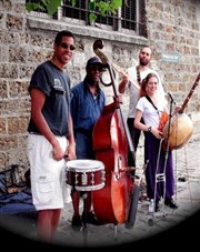 Tiphenn Quartet Le Zbre dans le Patio Affiche