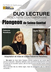 Duo lecture : Plongeon Thtre Darius Milhaud Affiche