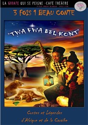 Twa fwa bel kont La Girafe Affiche