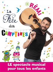 Rémi chante la fête des comptines Maison des associations Affiche