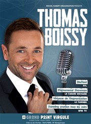 Thomas Boissy Le Grand Point Virgule - Salle Majuscule Affiche