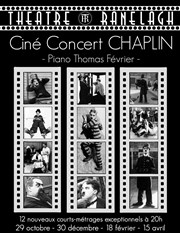 Ciné Concert Chaplin Thtre le Ranelagh Affiche