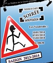 Soirées d'improvisations du Théâtre de la Clarté Thtre de la Clart Affiche