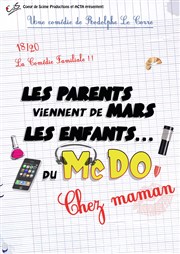 Les parents viennent de mars, les enfants du mcdo Pelousse Paradise Affiche