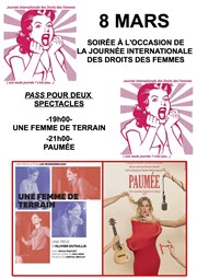 Une femme de terrain / Paumée Thtre Pixel Affiche