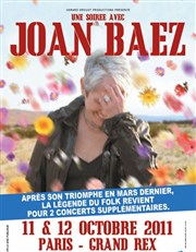 Joan Baez Le Grand Rex Affiche