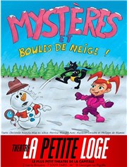 Mystères et Boules de neige La Petite Loge Thtre Affiche