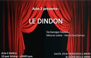 Le Dindon Thtre Acte 2 Affiche