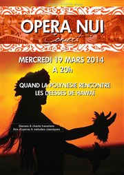 Opéra Nui et les déesses d'Hawaï SoGymnase au Thatre du Gymnase Marie Bell Affiche