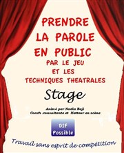 Prendre la parole en public par le jeu et les techniques théâtrales Thtre de Mnilmontant - Salle Guy Rtor Affiche