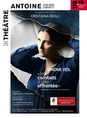 Simone Veil : Les combats d'une effrontée | avec Cristiana Reali Thtre Antoine Affiche