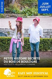 Petite histoire secrète du bois de Boulogne Thtre de Verdure-jardin Shakespeare Affiche