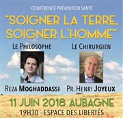 Soigner la terre, c'est soigner l'homme. Espace des Liberts Affiche