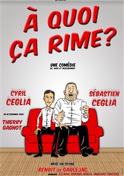 A quoi ça rime ? Akton Thtre Affiche