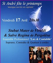 Stabat Mater de Vivaldi & Salve regina de Pergolèse Eglise Saint Andr de l'Europe Affiche