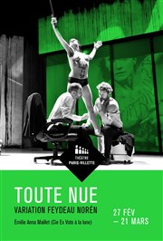 Toute nue Thtre Paris-Villette Affiche