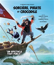 Sorcière, pirate et crocodile Coul'Thtre Affiche