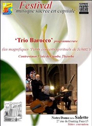 Trio Barocco Eglise Notre Dame de la Salette Affiche