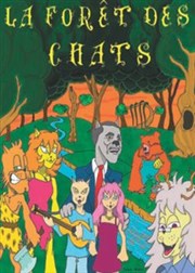 La forêt des chats Caf thtre de la Fontaine d'Argent Affiche