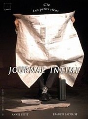 Journal intime Thtre Darius Milhaud Affiche