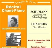 Réital pour piano et voix Eglise rforme de l'annonciation Affiche