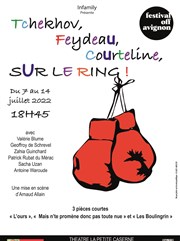 Tchekhov, Feydeau, Courteline, sur le Ring La Petite Caserne Affiche