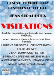 Visitations Thtre du Nord Ouest Affiche