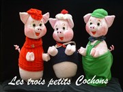 Les 3 petits Cochons Thtre de la Girafe Affiche