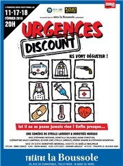 Urgence Discount, ils vont déguster ! Thtre La Boussole - petite salle Affiche