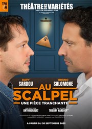 Au Scalpel | avec Davy Sardou et Bruno Salomone Thtre des Varits - Grande Salle Affiche