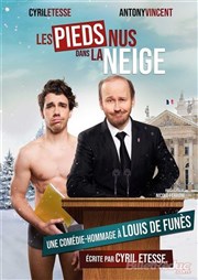 Les pieds nus dans la neige Thtre le Tribunal Affiche