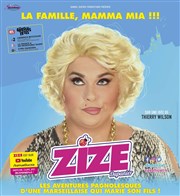 Zize dans La famille Mamma Mia Comdie Le Mans Affiche