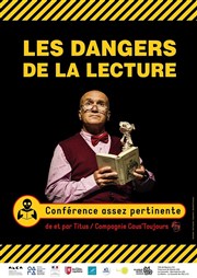 Les dangers de la lecture Le Safran Affiche