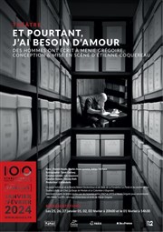 Et pourtant j'ai besoin d'amour, des hommes ont écrit à Menie Gregoire Le 100ecs Affiche