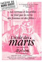 L'École des maris Thtre du Nord Ouest Affiche