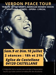 Beauly Grace : Tribute to the greats american women voices glise de Castellane Affiche