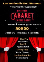 Les Vendredis de l'Humour #4 Le Petit Cabaret de Bonne Garde Affiche