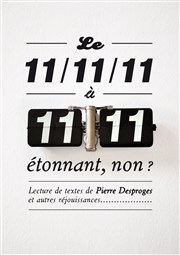 11/11/11 11:11 Etonnant, non ? Cave Posie Affiche