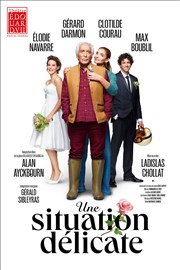 Une situation délicate | avec Gérard Darmon, Clotilde Coureau, Max Boublil, Elodie Navarre Thtre Edouard VII Affiche